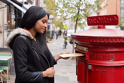 to mail