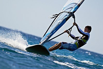 windsurfing